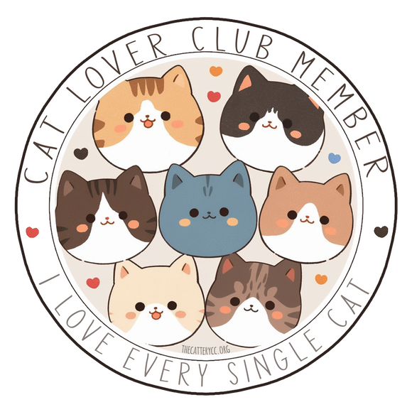 Cat Lover Club Magnet