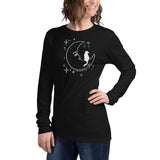 Moon Unisex Long Sleeve Tee