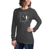 Moon Unisex Long Sleeve Tee