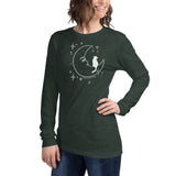 Moon Unisex Long Sleeve Tee