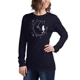 Moon Unisex Long Sleeve Tee