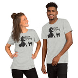 Feline Witchy Lightweight Unisex Tee