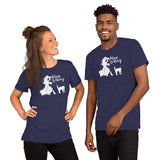 Feline Witchy Lightweight Unisex Tee (dark colors)