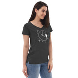 Moon Women’s VNeck Tee
