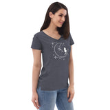 Moon Women’s VNeck Tee