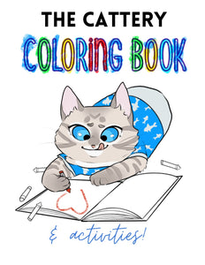 Cattery Coloring & Activity Book