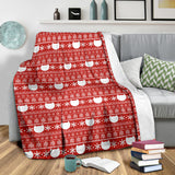 Meowy Catmas Throw Blanket
