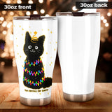 Christmas Kitty Tumbler