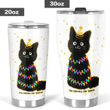 Christmas Kitty Tumbler