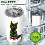 Christmas Kitty Tumbler