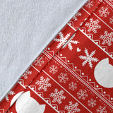 Meowy Catmas Throw Blanket