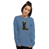 Christmas Kitty Long Sleeve Unisex Tee