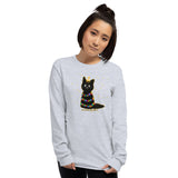 Christmas Kitty Long Sleeve Unisex Tee