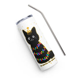 *Express* Christmas Kitty Stainless steel tumbler