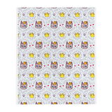 White Princess Cecily Throw Blanket