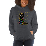 Unisex Christmas Kitty Hoodie