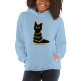 Unisex Christmas Kitty Hoodie