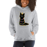 Unisex Christmas Kitty Hoodie