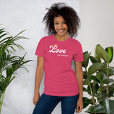 Love Is a Lifestyle Unisex Tshirt
