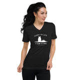 Sorry I'm Late Unisex Short Sleeve V-Neck T-Shirt