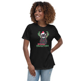 Meowy Christmas Women's Relaxed T-Shirt