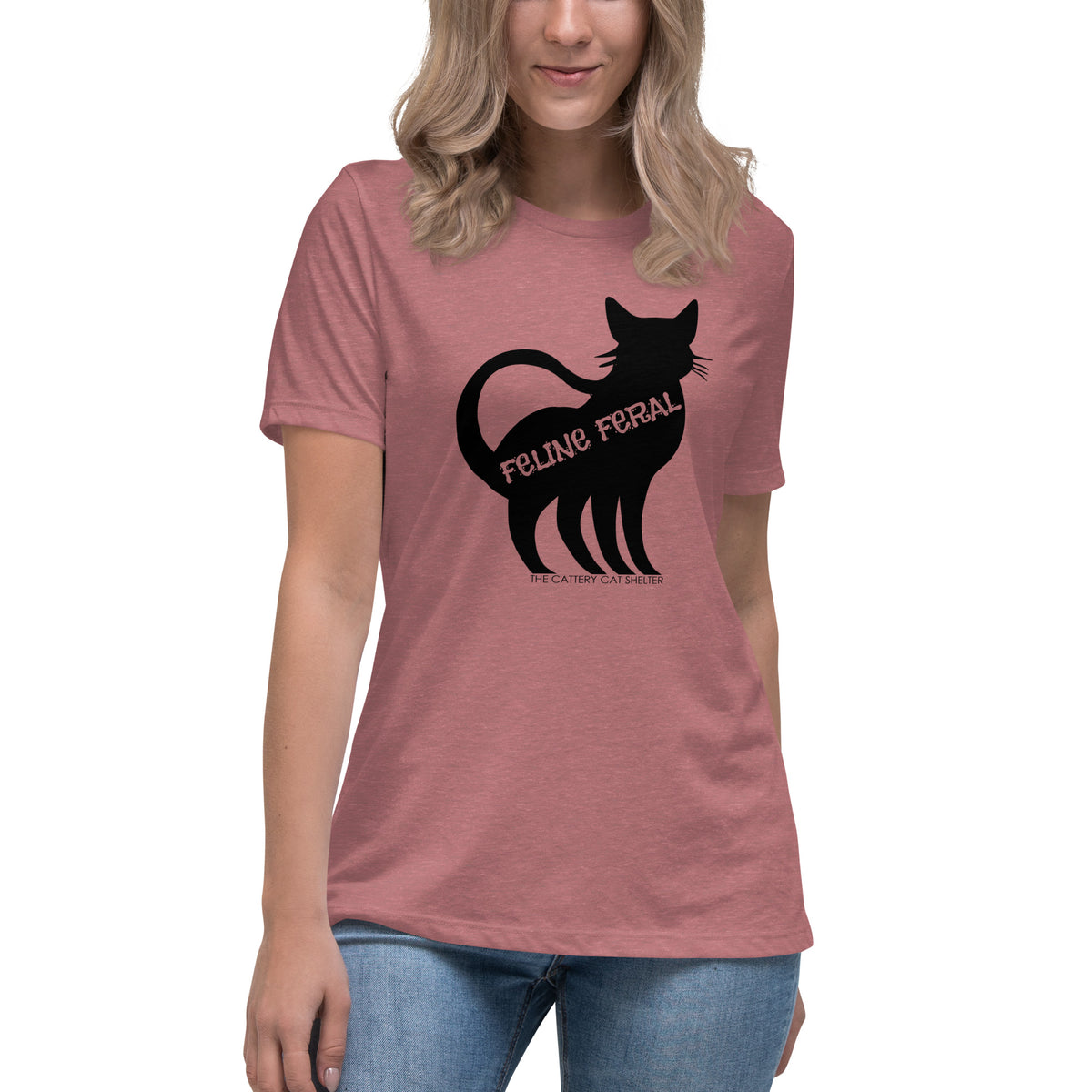 Feline Feral Women s Relaxed T Shirt princesscecily