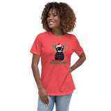Meowy Christmas Women's Relaxed T-Shirt