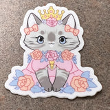 Princess Cecily Floral Dress Sticker