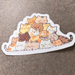 Meowtain Cat Sticker