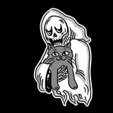 “Not Today, Grim” – 1.82" x 3" Vinyl Sticker