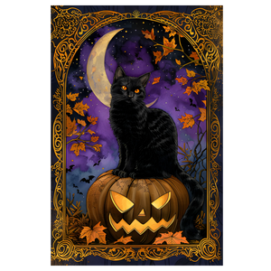 Moonlit Guardian Vinyl Sticker (2" x 3")