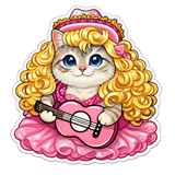 Princess Cecily as Dolly Sticker – 2.8" x 3"