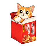 Purrcy Pocket™ Vinyl Sticker – 3"