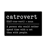 Catrovert Definition Vinyl Sticker- 3" x 2"