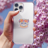 Princess Cecily Floral Sticker