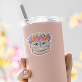 Princess Cecily Floral Sticker