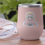 Princess Cecily Floral Dress Sticker