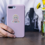 Princess Cecily Floral Dress Sticker