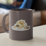 Meowntain of Cats Sticker