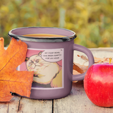 Hungry Cat Food Bowl Sticker
