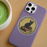 Black Cat Cafe Sticker