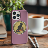Black Cat Cafe Sticker
