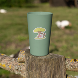 Calico Cat Book Sticker