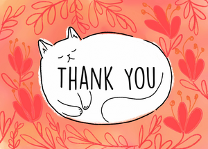 Thank Mew Very Much Card