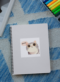 You OK? Cute Concerned Cat Vinyl Sticker- 3" x 3"