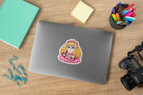 Princess Cecily as Dolly Sticker – 2.8" x 3"