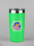 Space Cat UFO Vinyl Sticker 3" x 2.77"