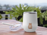 “I Meowed What I Meowed” Vinyl sticker- 1.41"x 2"