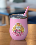 Pink Music Cat Sticker- 2.84" x 3"