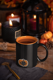 Black Cat Pumpkin Sticker- 2" x 1.71"